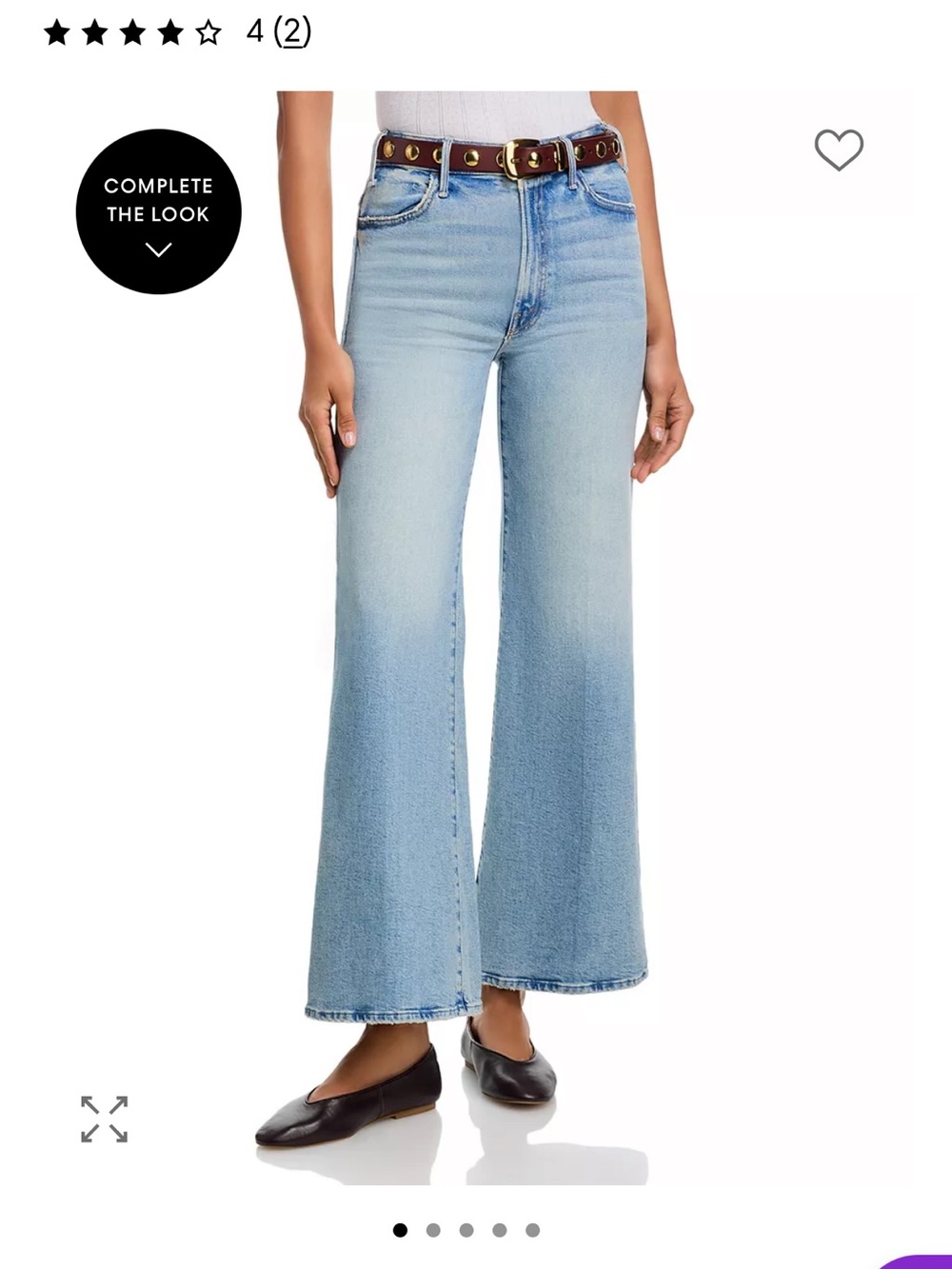 NWT Mother Superior Lil Mother Hustler Roller Fray in I Confess size 31
